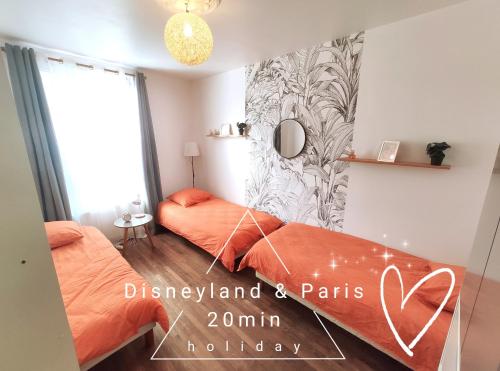 DisneyLand - Paris 20min - Parking - 7 personnes