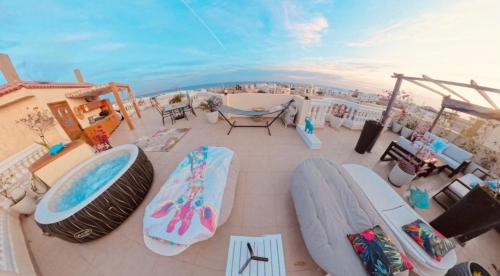 The Rooftop - Amazing apartment - Sea view - Pool - Penthouse -Jacuzzi - Sharm el Sheikh