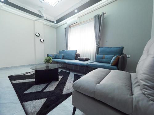 Posezení v ubytování Kings View Apartment