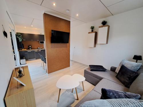 Kuchyň nebo kuchyňský kout v ubytování Ferienhaus - Fimo Haus