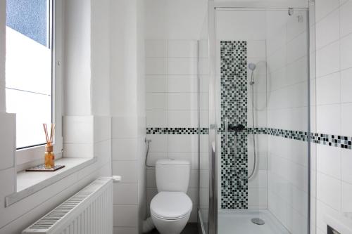 Bilik mandi di Landhaus Oderbruch