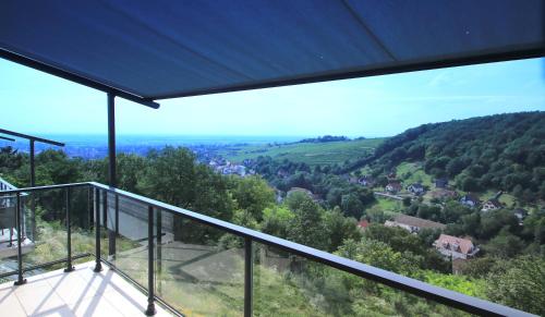 a view from the balcony of a house at Alsace Panorama in Barr