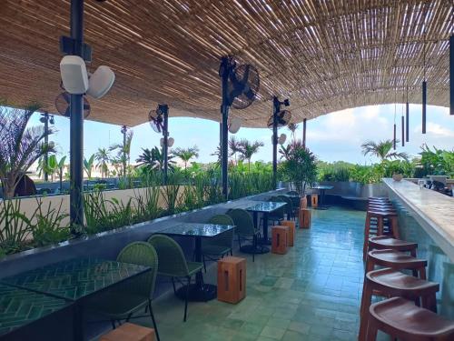 Restaurace v ubytování DownTown Tulum Hotel