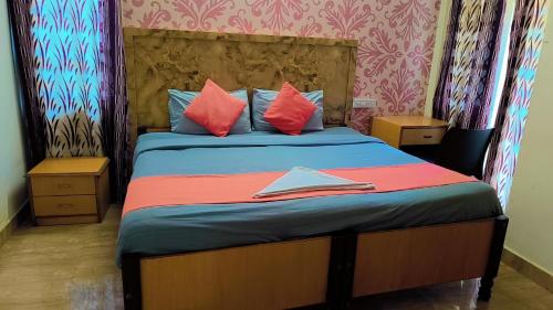 Postel nebo postele na pokoji v ubytování Nachis BNB