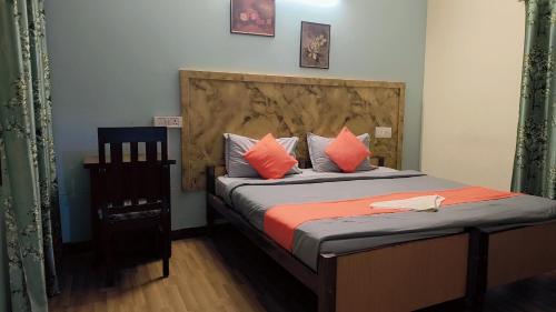 Postel nebo postele na pokoji v ubytování Nachis BNB