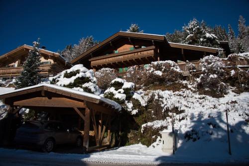 冬のChalet Glemm Alpinの様子
