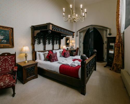 Letto o letti in una camera di The Old Palace Lodge