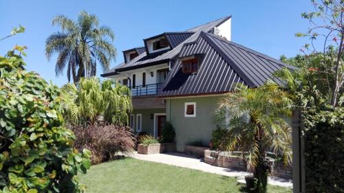 Zahrada ubytování Posada Villa club, Apart 2 cerca de aeropuerto El Palomar