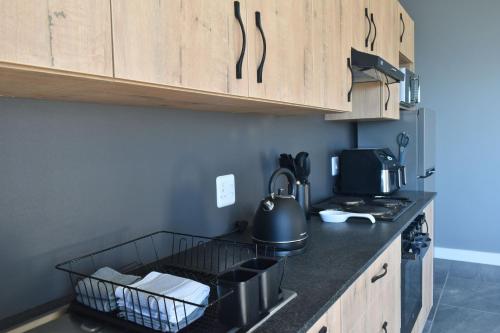Kuchyň nebo kuchyňský kout v ubytování Hartklop Luxury Self Catering Guesthouse