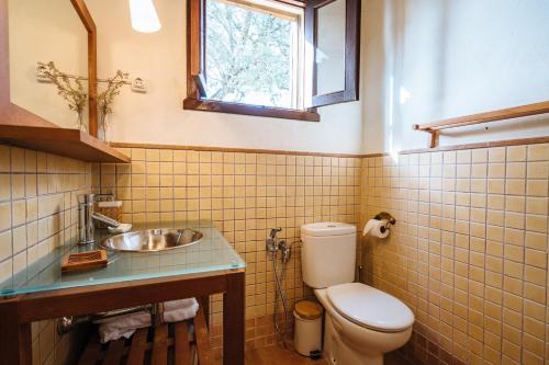 Koupelna v ubytování Casa Rural con encanto y vistas a la Sierra