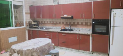 Kuchyň nebo kuchyňský kout v ubytování chez l'habitant amazigh
