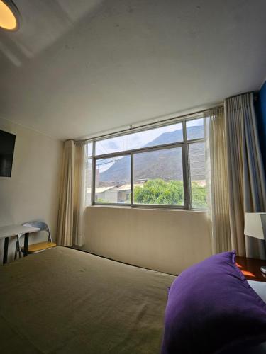 Postel nebo postele na pokoji v ubytování Hotel Acuario