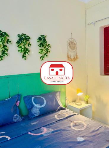Postel nebo postele na pokoji v ubytování Casa Cisalta N5 - Quarto Casal