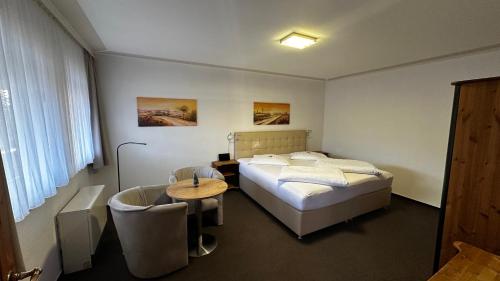Cama o camas de una habitación en Hotel Zierow - Urlaub an der Ostsee