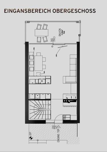 a floor plan of a house at dasHuber-Hochrindl in Hochrindl