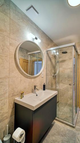 Un baño de Apartmány a Chalety - Brezy Vysoké Tatry