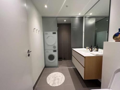 Vannituba majutusasutuses 26-Etage Lejlighed med Utrolig Havudsigt