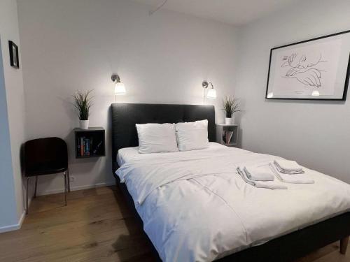 Voodi või voodid majutusasutuse 26-Etage Lejlighed med Utrolig Havudsigt toas