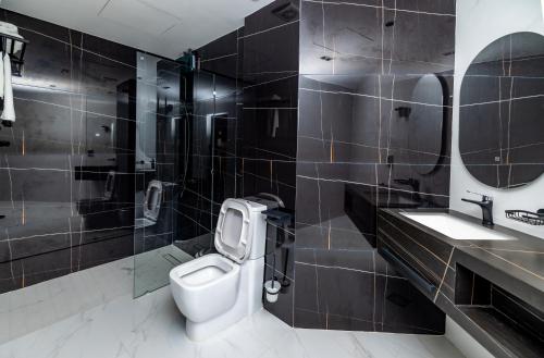 Koupelna v ubytování Ritz Hotel Juba