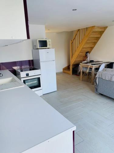 Η κουζίνα ή μικρή κουζίνα στο Le Loft