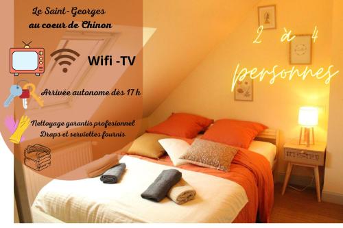 Le Saint-Georges - 2 à 4 pers - Ideal CNPE CHINON