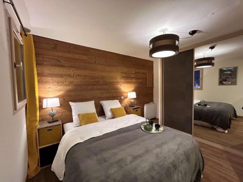 Grand appartement contemporain 10 pers, proche pistes et centre, ascenseur et Wifi inclus