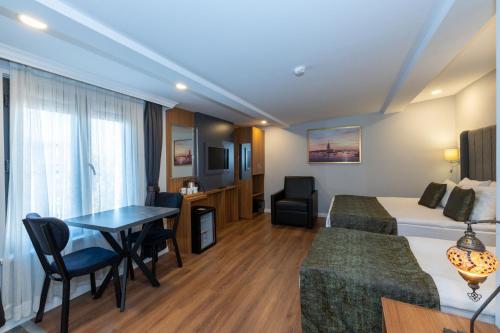 Χώρος καθιστικού στο Harmony Hotel Istanbul & SPA