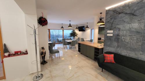 Χώρος καθιστικού στο Szent László Residence