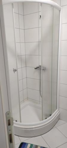 Koupelna v ubytování Apartmani METRO