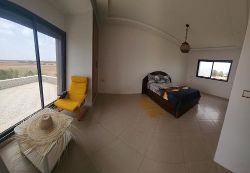 Posezení v ubytování Lmharza House