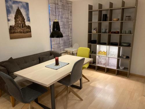 Χώρος καθιστικού στο Design Apartment am Wasserbachhof