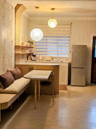 Η κουζίνα ή μικρή κουζίνα στο Manchester Farmstay