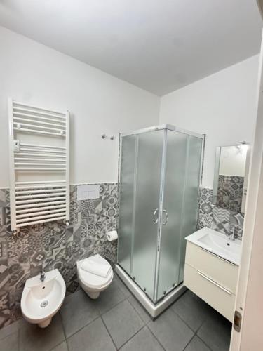 Kúpeľňa v ubytovaní Alexandra Apartment