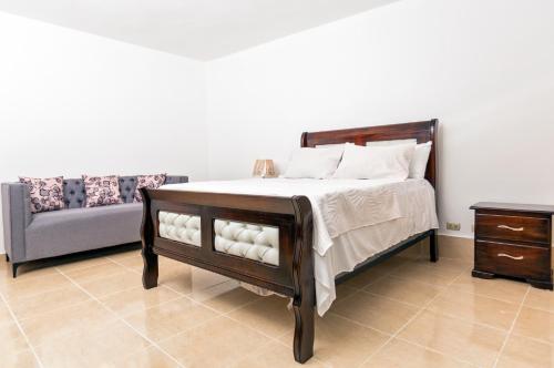 Postel nebo postele na pokoji v ubytování Villa Zapata - Apartamentos Turísticos