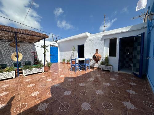 Balkoni atau teres di Amazigh beach house