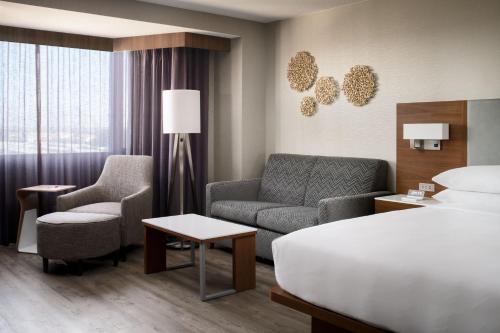 Posezení v ubytování Sacramento Marriott Rancho Cordova