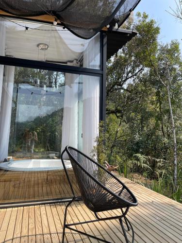 Μπαλκόνι ή βεράντα στο Container Dos Sonhos