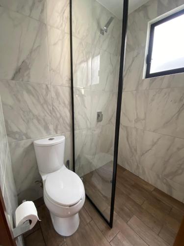 Un baño de Casa Explanada 111