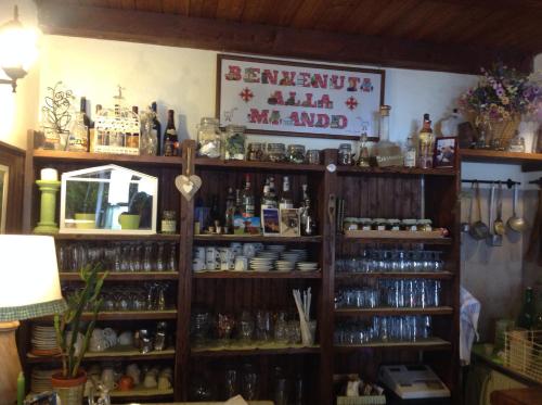 Ο χώρος του lounge ή του μπαρ στο B&B La Miando