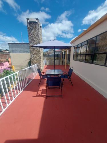 Μπαλκόνι ή βεράντα στο Casa Luna Hospedaje