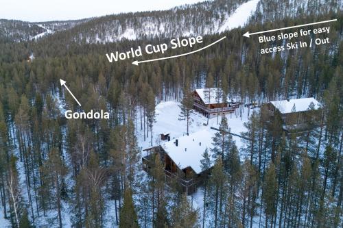 Το Ski In Out, Levi World Cup Slope τον χειμώνα