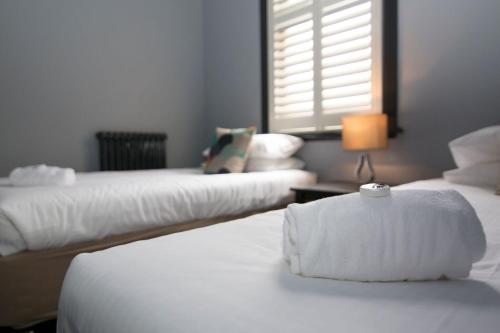 Hotel Canobolasにあるベッド