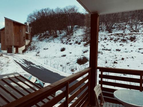 Studio pied des pistes Seignus d'Allos v zimě