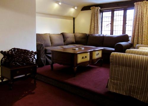 A seating area at Pemberton House 