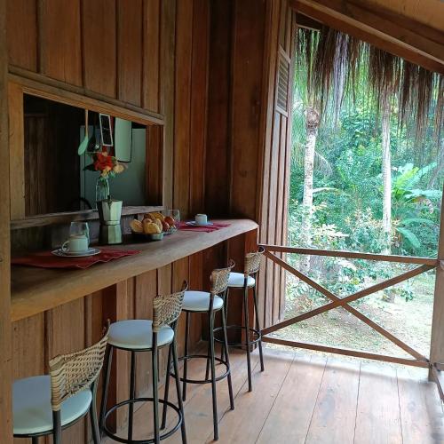 Balkón nebo terasa v ubytování Maravilha Hospedagem Moreré