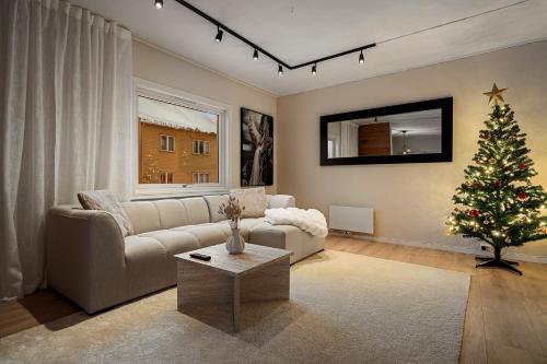 Χώρος καθιστικού στο ARCTIC HOMES - Scandinavian 1&2 BR Apartments