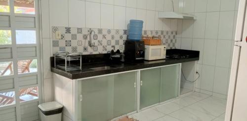 Dapur atau dapur kecil di Casa do Sertão
