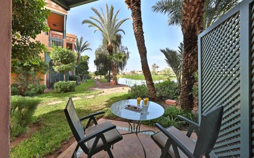 Zahrada ubytování Pavillon du Golf -Palmeraie suites