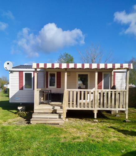 Quiet mobile home - 3 Bedrooms - Family Camping JF402