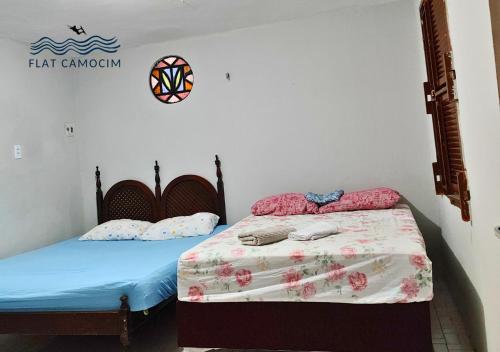 Letto o letti in una camera di Casa grande no centro em Camocim CE